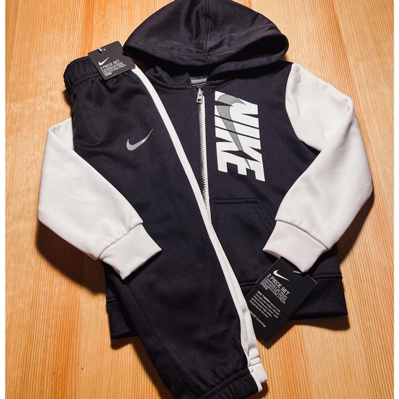 Nike Boys Dri-Fit Tracksuit Jacket & Pants - Picture 4 of 8